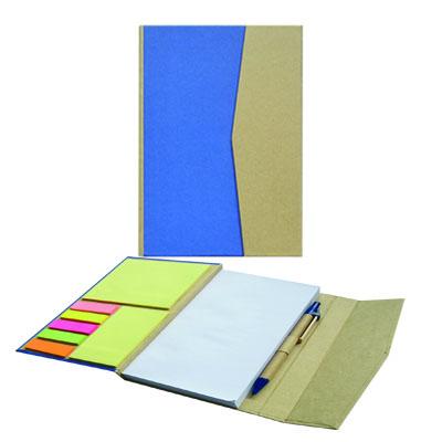 Recycled Memo/Note Pad with pen