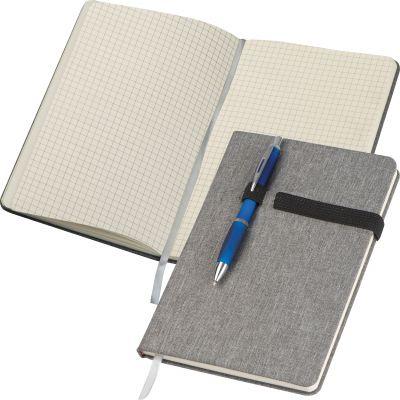 A5 notebook with pen loop
