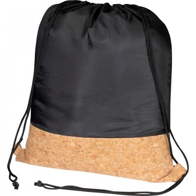 NP-069 Drawstring bag with cork bottom