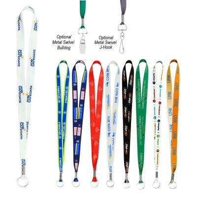 FULL COLOR IMPRINT SMOOTH DYE-SUBLIMATION LANYARD - 3/4